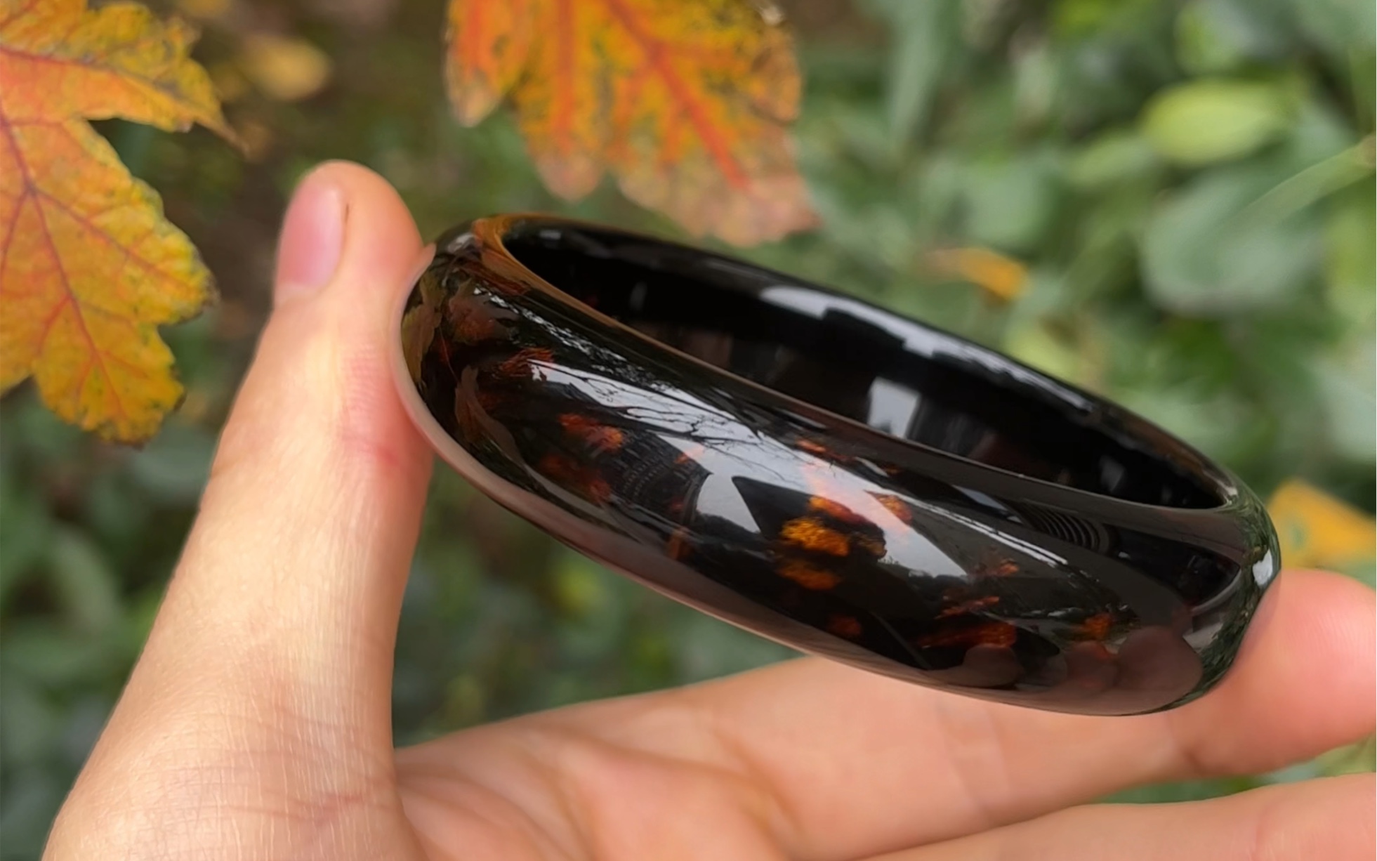 客户定制 大漆手镯