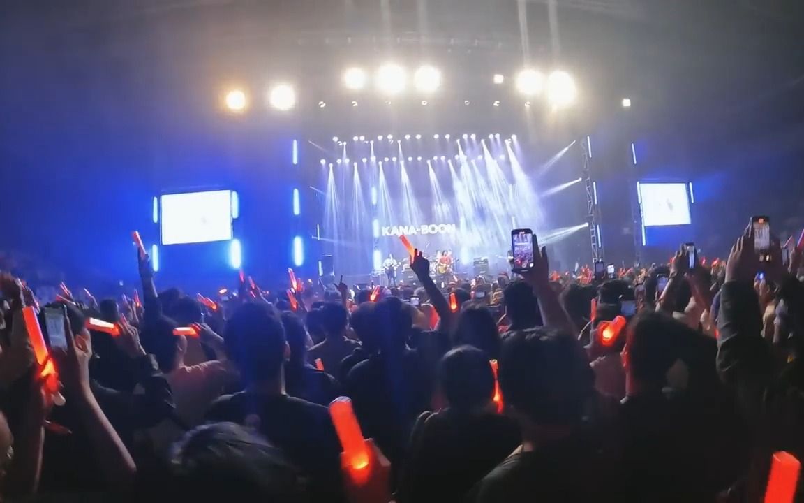 [图]#火影忍者# 火影主题曲KANA-BOON - Silhouette超燃现场LIVE！！live in Jakarta Indonesia 2023