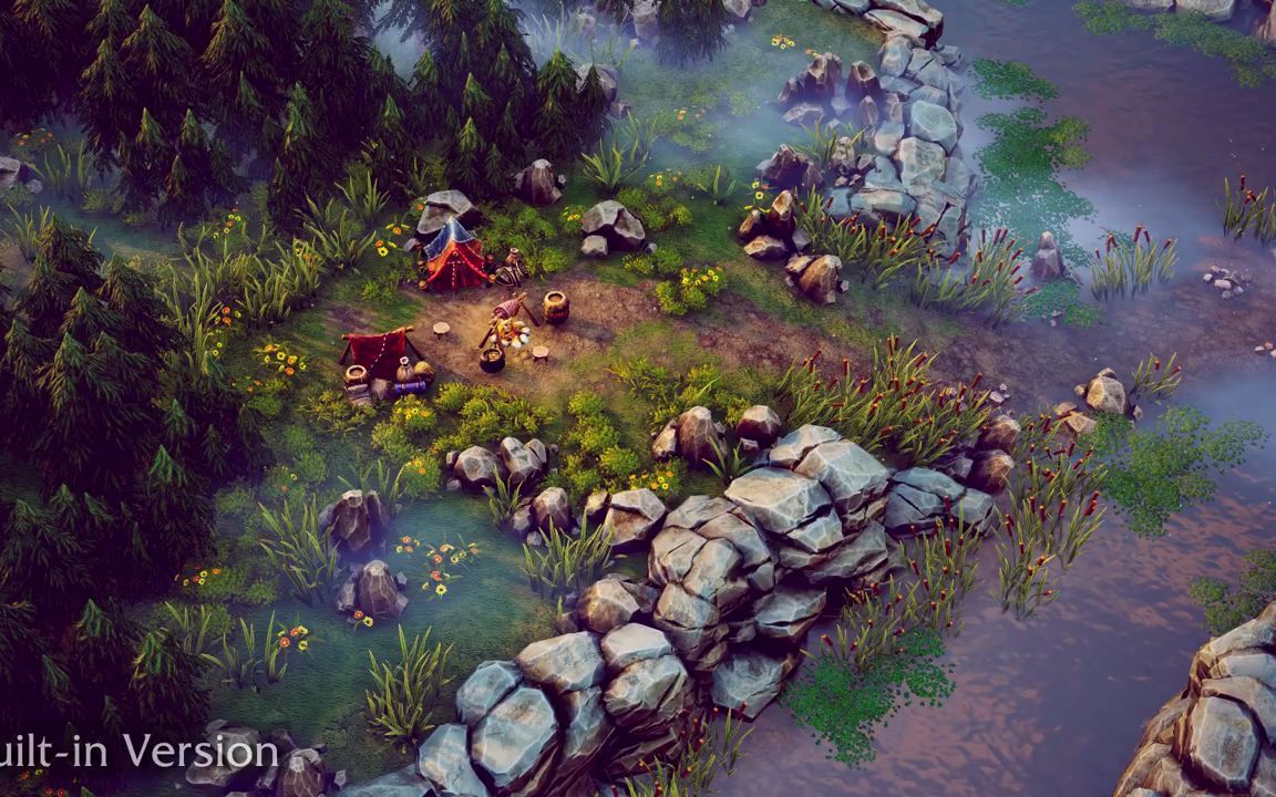 unity – 奇幻森林fantasy forest – rts & moba