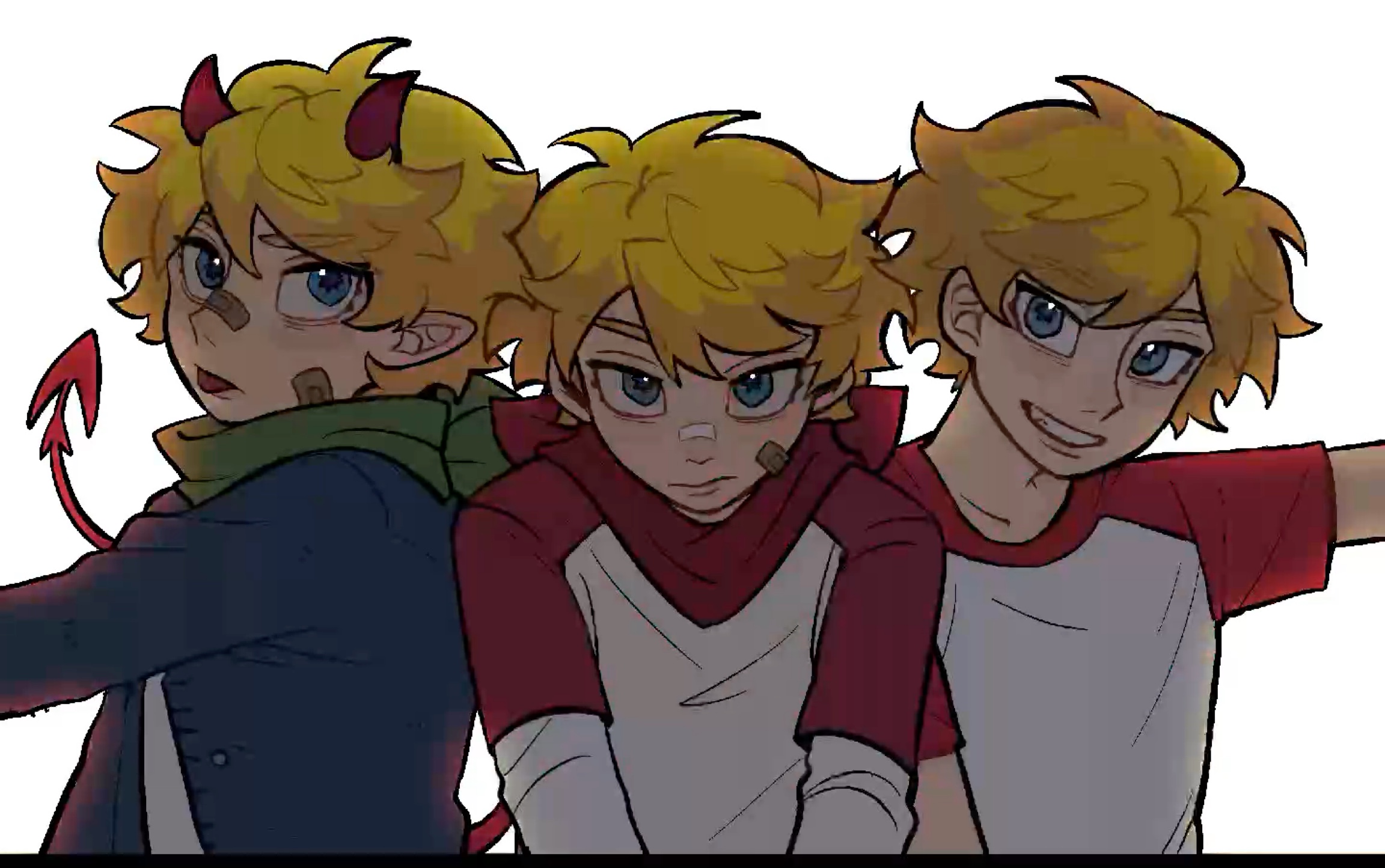 【procreate过程】画三只tommyinnit