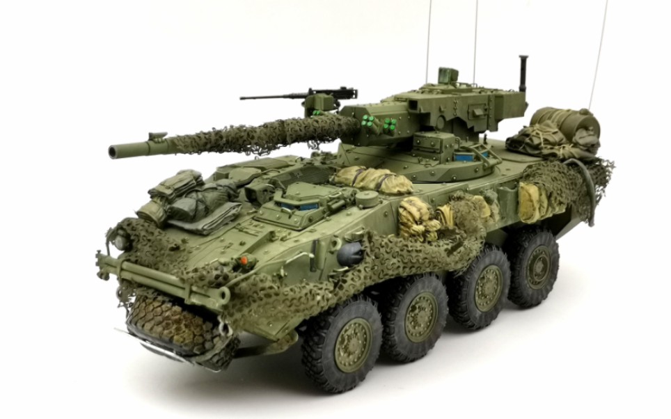 afv 35128 美m1128 斯崔克1:35机动火炮系統模型