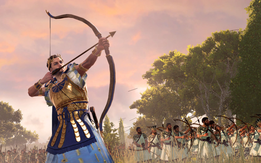 《epic喜加一游戏试玩》A Total War Saga: TROY哔哩哔哩bilibili