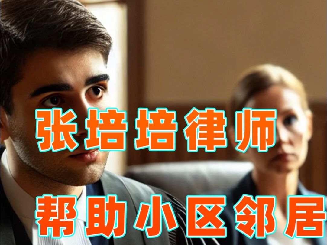 张培培律师帮邻居解除婚姻并获得孩子抚养权