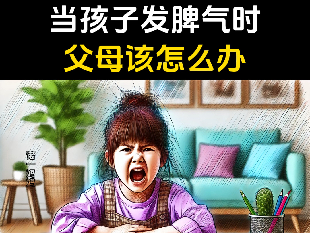当孩子发脾气时,父母该怎么办?