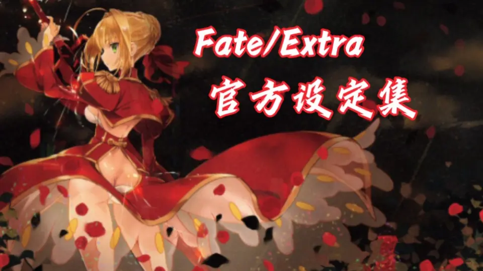 Fate/EXTRA 系列】 官方设定画集展示_哔哩哔哩_bilibili