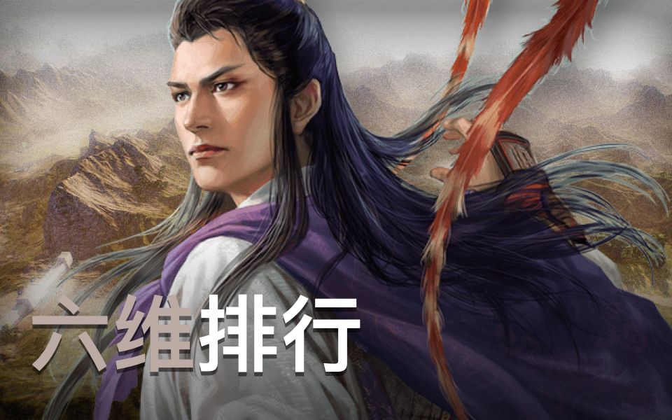 【三国志战略版】武将六维排行 TOP 20,区分等级哔哩哔哩bilibili