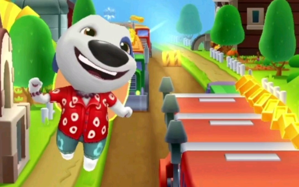 来看看夏威夷汉克狗的身法