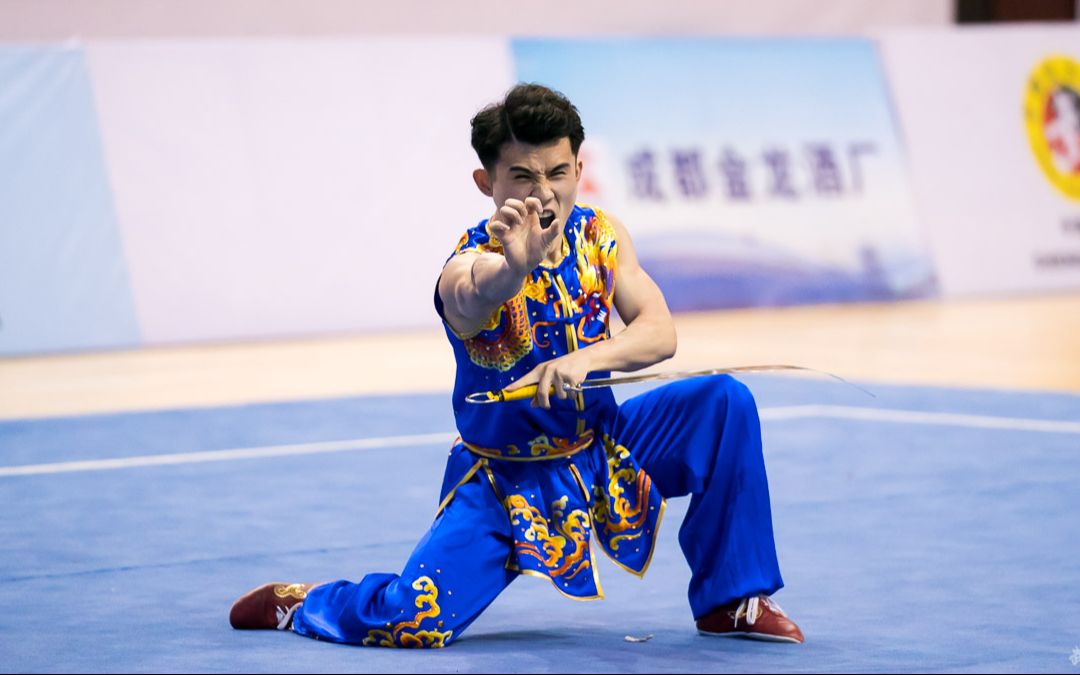 男子南刀 第4名 天津 孙万兴 8.92分 2018年全国武术套路冠军赛 南拳