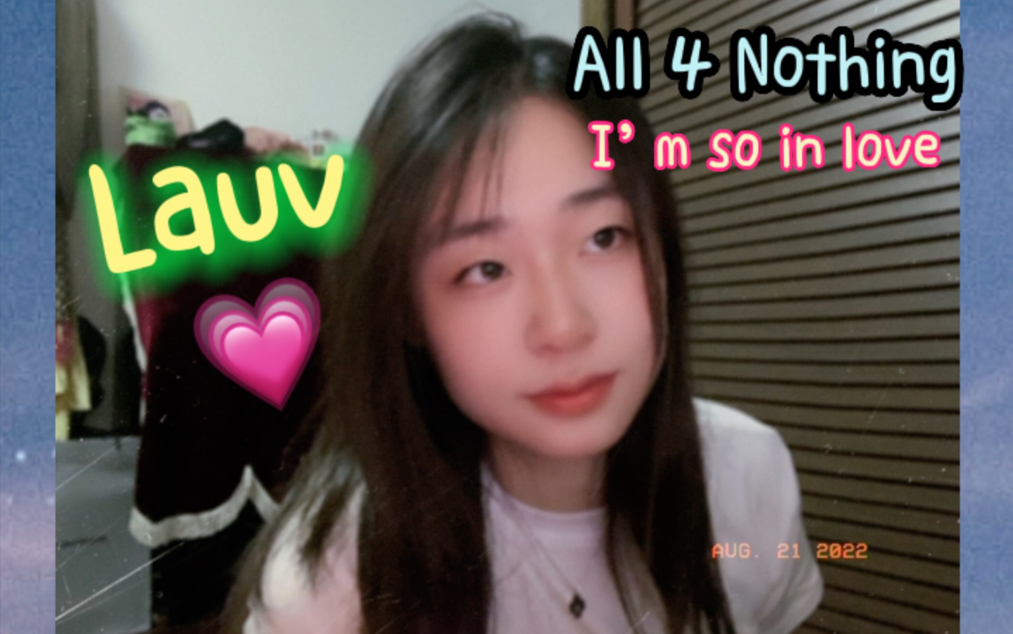 [图]【清唱】All 4 Nothing (I‘m so in love) -Lauv | cover by Quinn