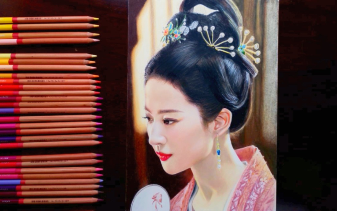 彩铅手绘《梦华录》赵盼儿 / 刘亦菲