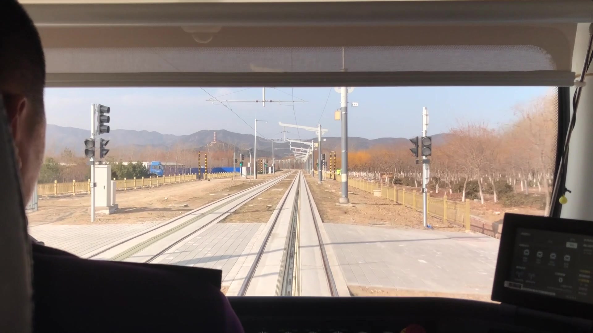 【北京地铁】北京地铁西郊线 西郊有轨电车 巴沟→香山 全程第一视角展望 POV【开通首日】【首发】哔哩哔哩bilibili