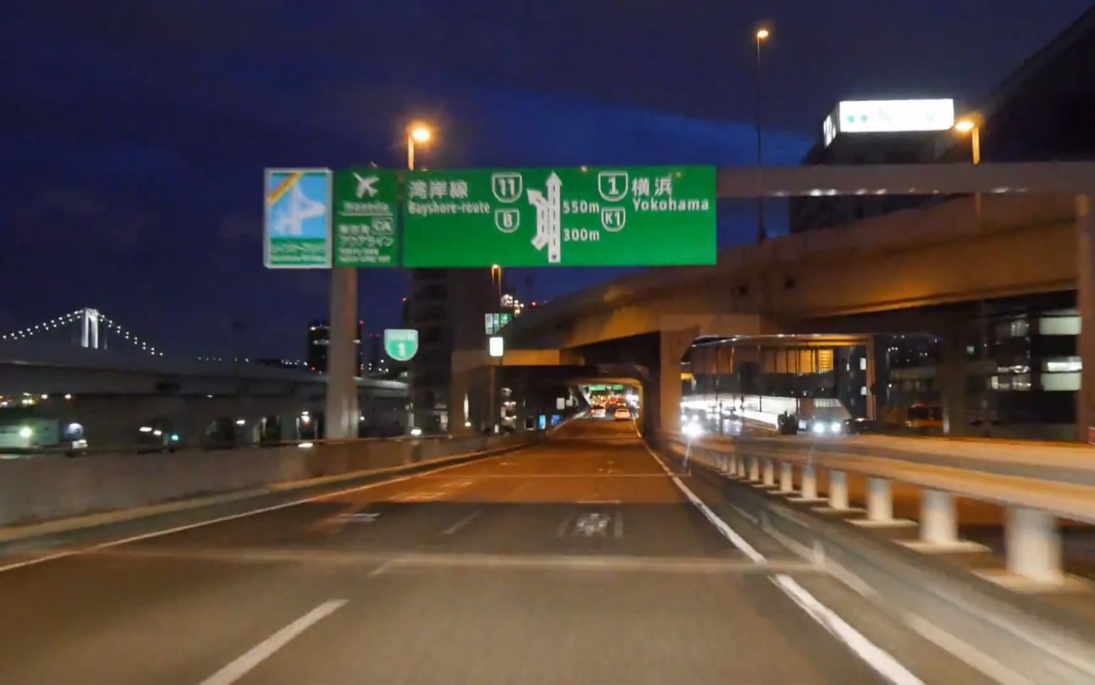 东京湾岸线横浜tokyoexpresswaynightdrive