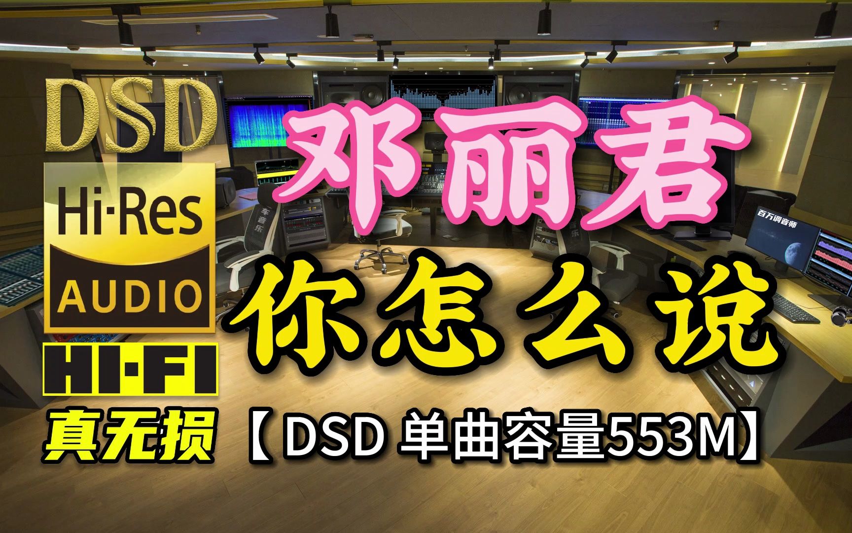 [图]邓丽君的经典作品，也是演唱会必唱曲目之一，《你怎么说》DSD完整版，单曲容量553M【30万首精选真正DSD无损HIFI音乐，百万调音师制作】