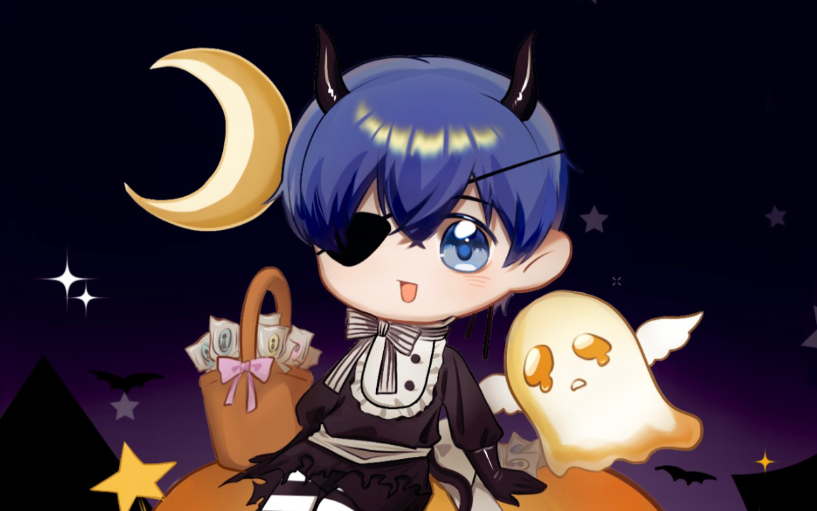 【绘画过程】黑执事恶魔啵酱