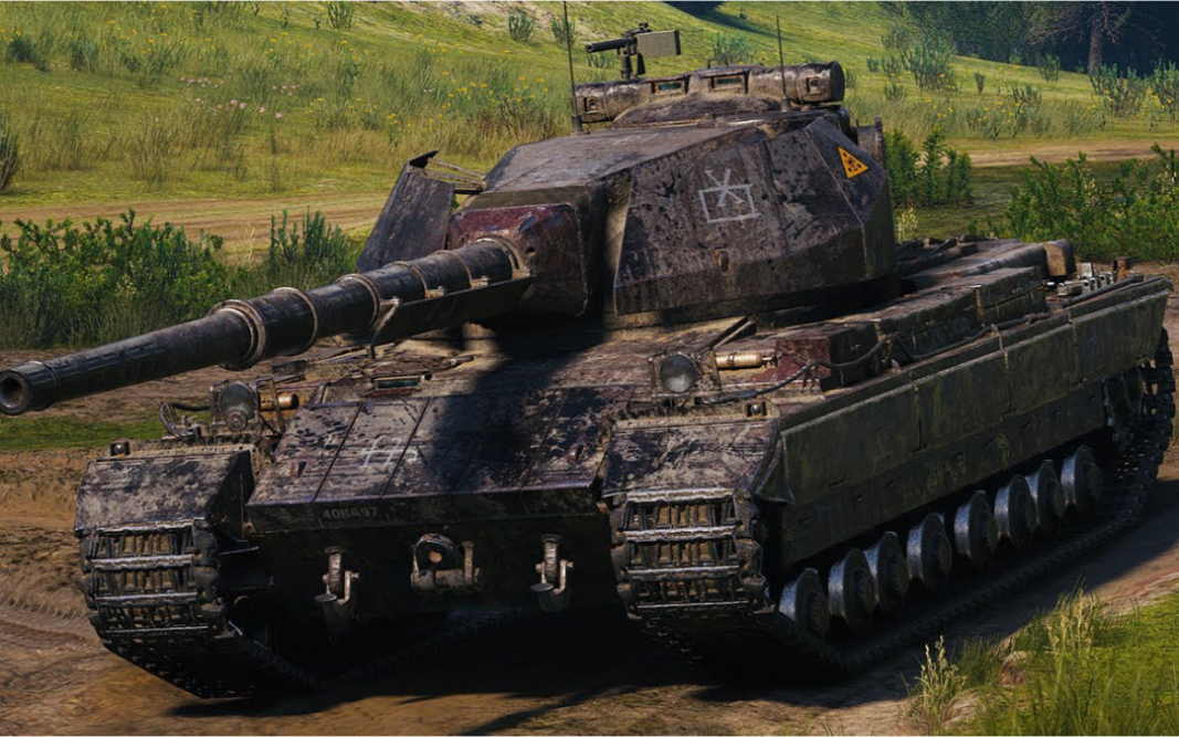 【坦克世界/world of tanks】super conqueror 5杀 11000 输出