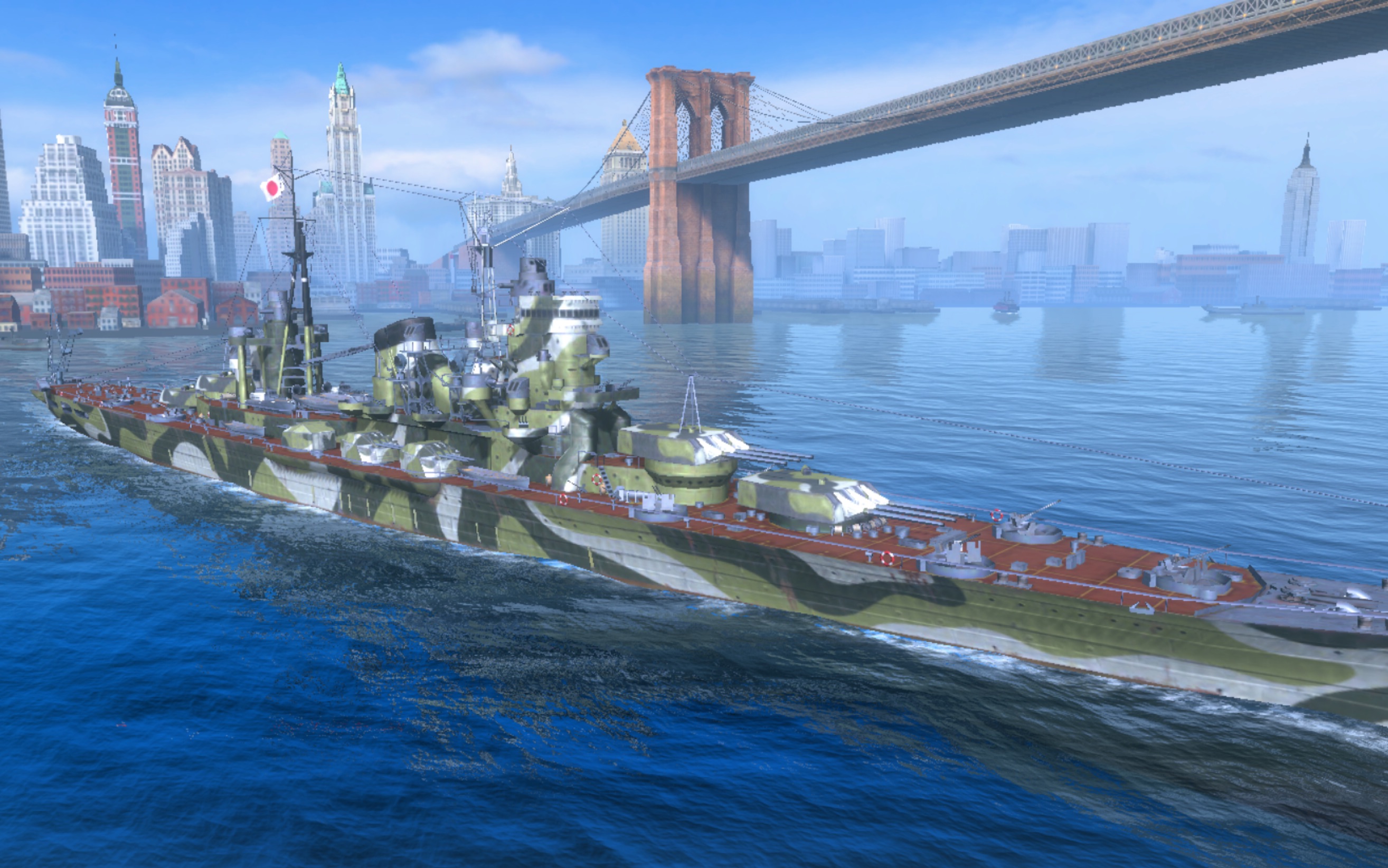 战舰世界闪击战亚服日系x级巡洋zao打火机来袭5杀海怪来袭11万伤