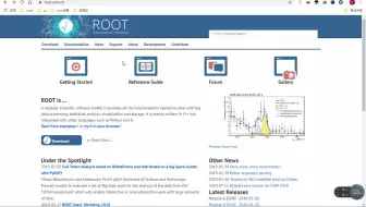 数据分析软件ROOT使用演示