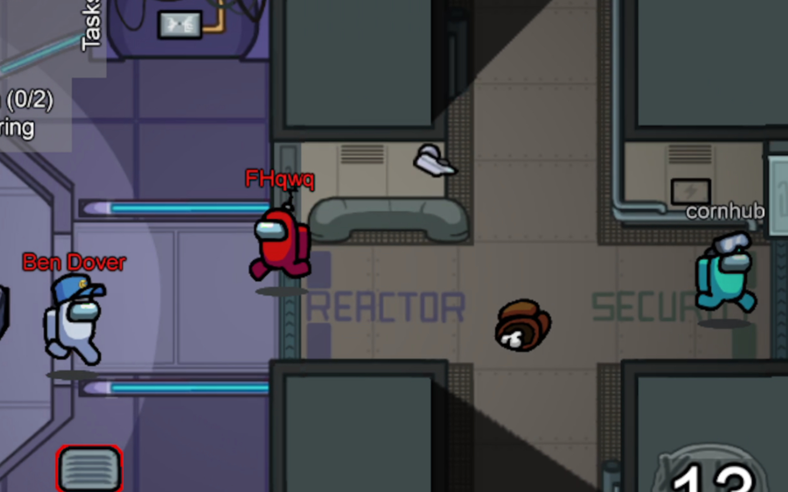 宇宙狼人杀《among us》萌新狼人局,被队友带飞65