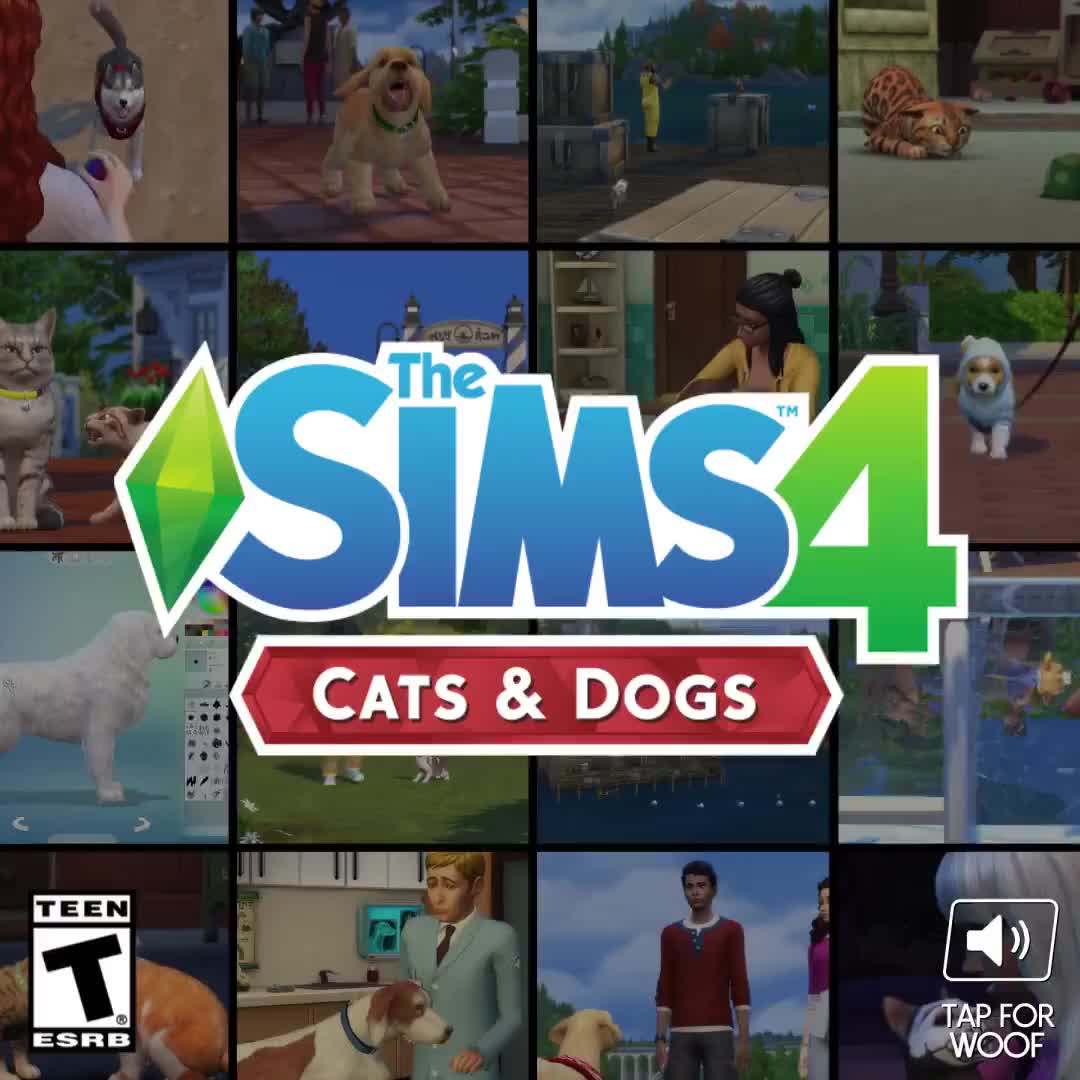 [图]The Sims 4 猫狗总动员—完美宠物宣传片