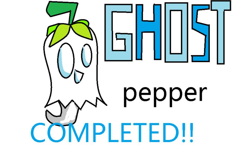 【e-ce】ghost pepper 幽灵辣椒 windows画图 绘画
