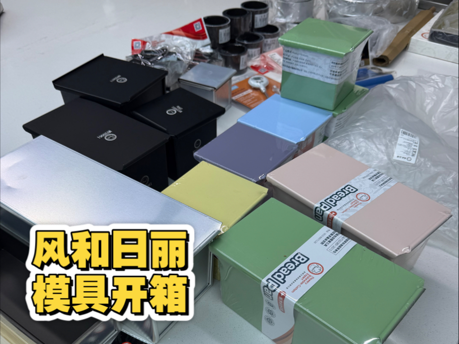风和日丽，40个模具开箱，看看都有啥