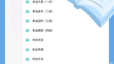 最新2023年食品安全抽检细则智能版来了,可以快速查看所有食品细类的检验项目,再也不用携带厚厚的一本书哔哩哔哩bilibili