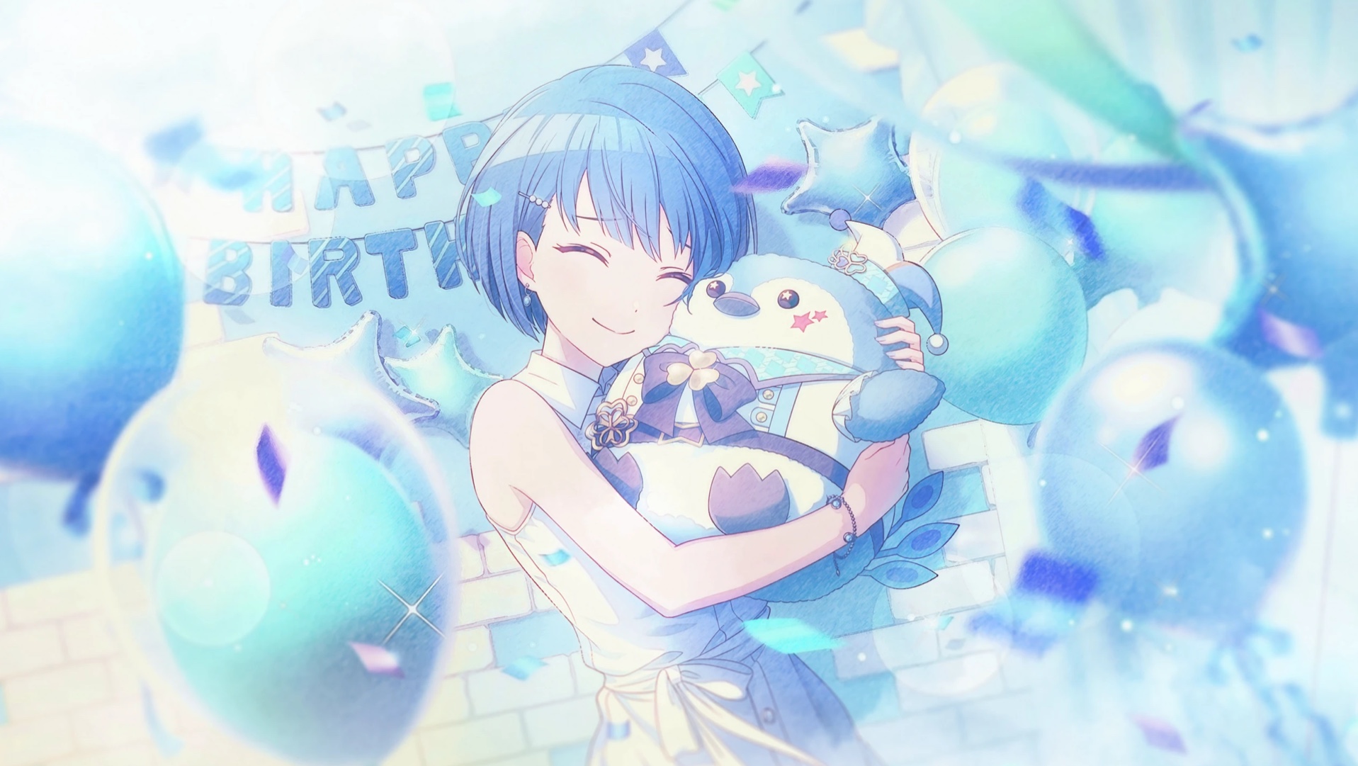 桐谷遥生日卡面「happy birthday!