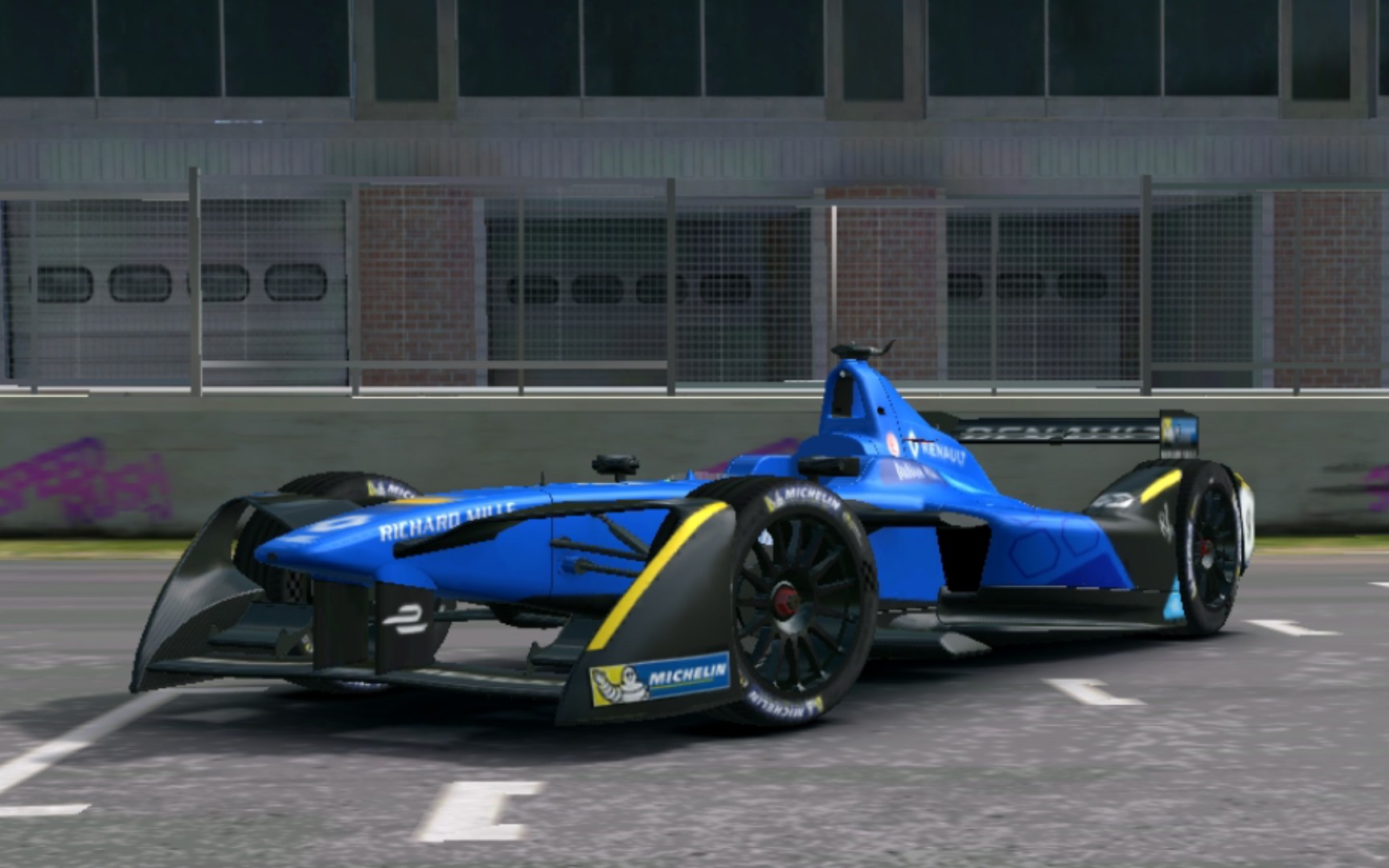 【真实赛车3】雷诺z.e 16跑『香港电动方程式赛道』