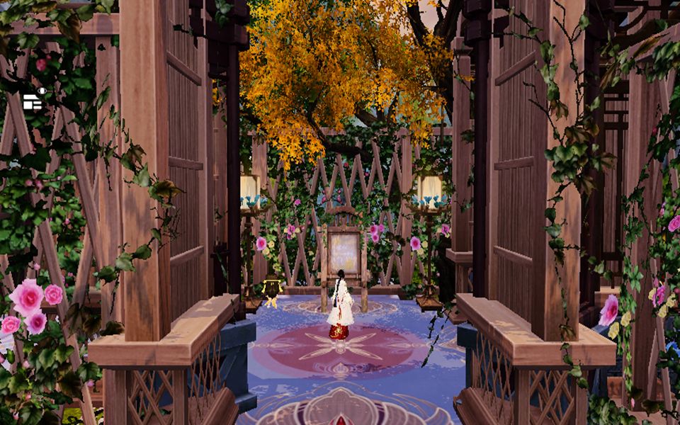 【诛仙手游丨云梦庭】 为霜丨路前霜为镜,何处树一只_哔哩哔哩