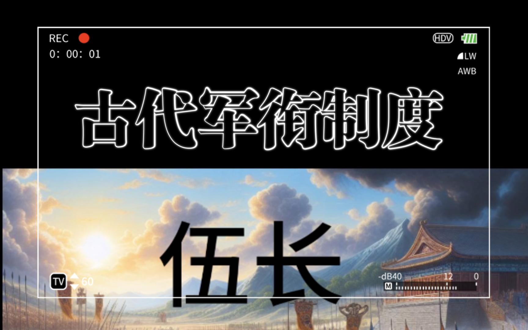 从伍长到大将,揭秘中国古代的军衔制度哔哩哔哩bilibili