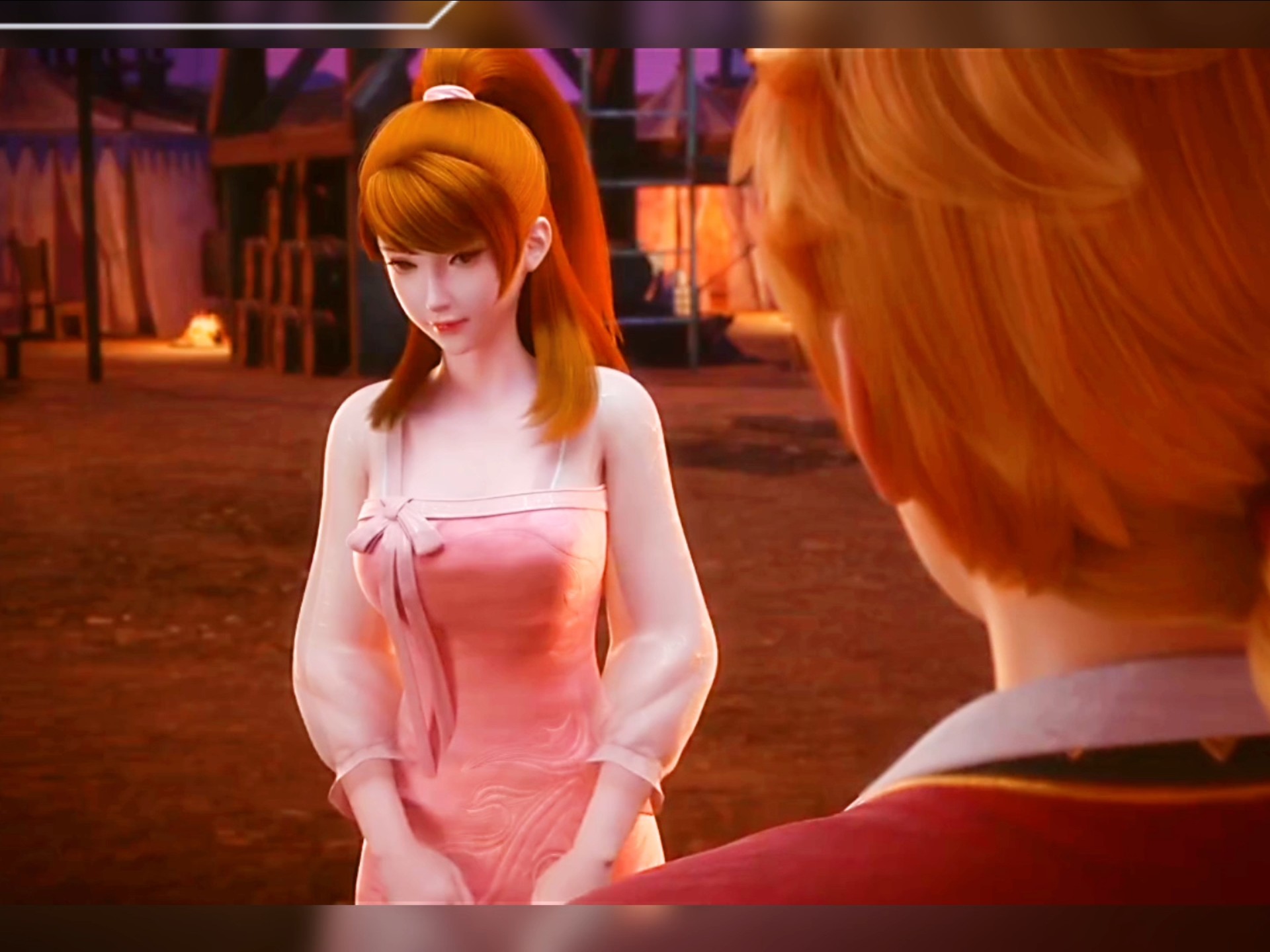 妖神记:肖凝儿害羞的样子真可爱!