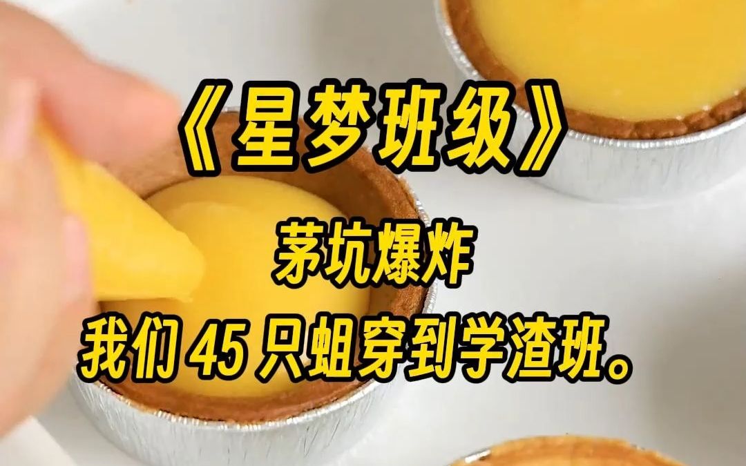 【星梦班级】 同学们,卷起来,蛆也要有春天! 茅坑爆炸后,我们 45 只在厕所里阴暗爬行的蛆竟然穿到了初三 9 班.哔哩哔哩bilibili