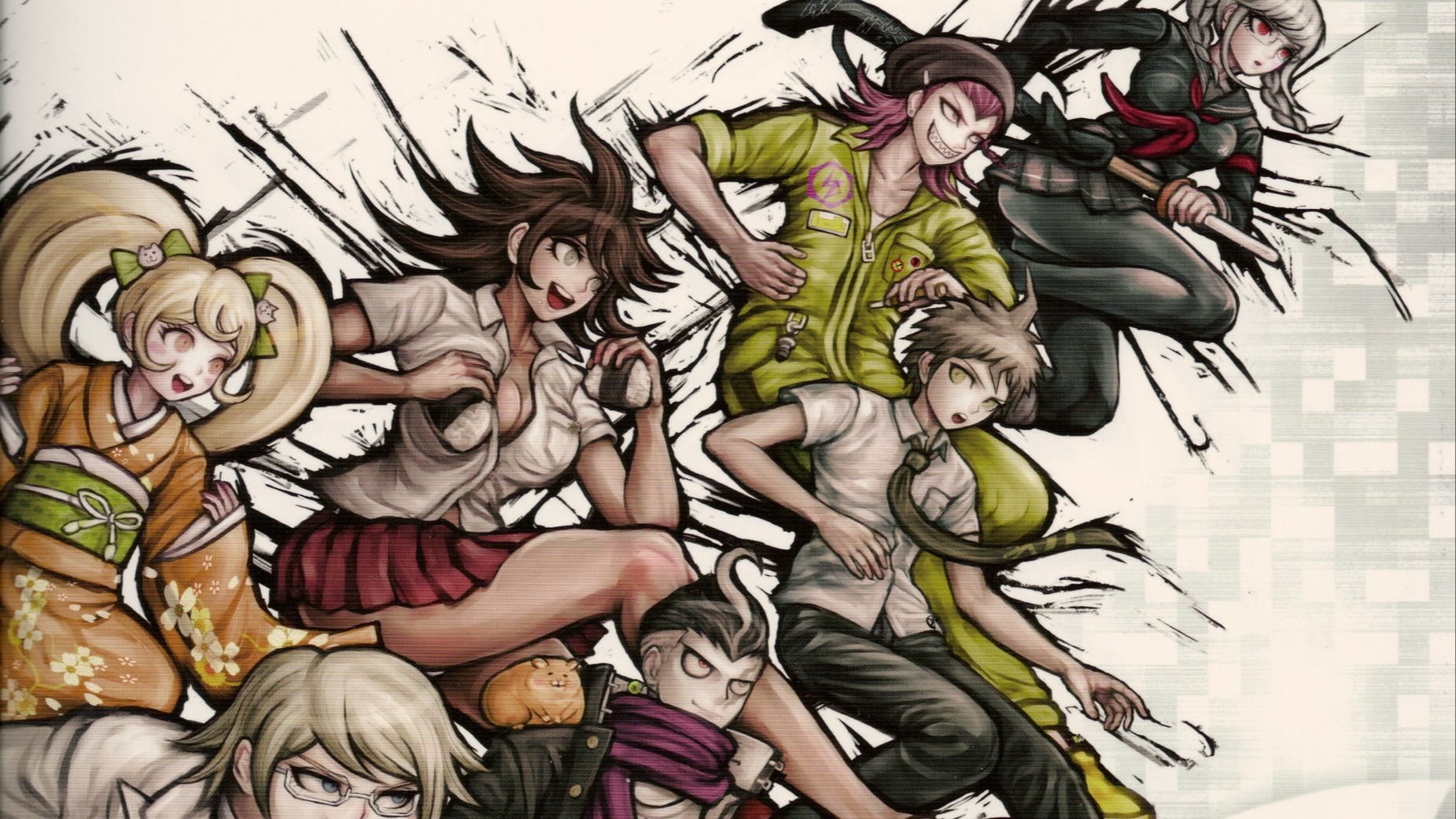 一分半看完弹丸论破2官方设定资料集