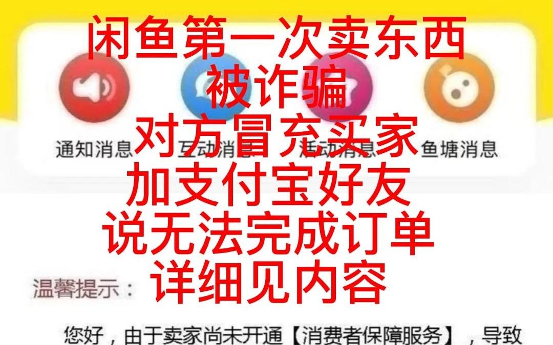 诈骗 报警 闲鱼上冒充买家 支付宝聊天 手机银行转账!哪个平台都没责任!大家小心!哔哩哔哩bilibili