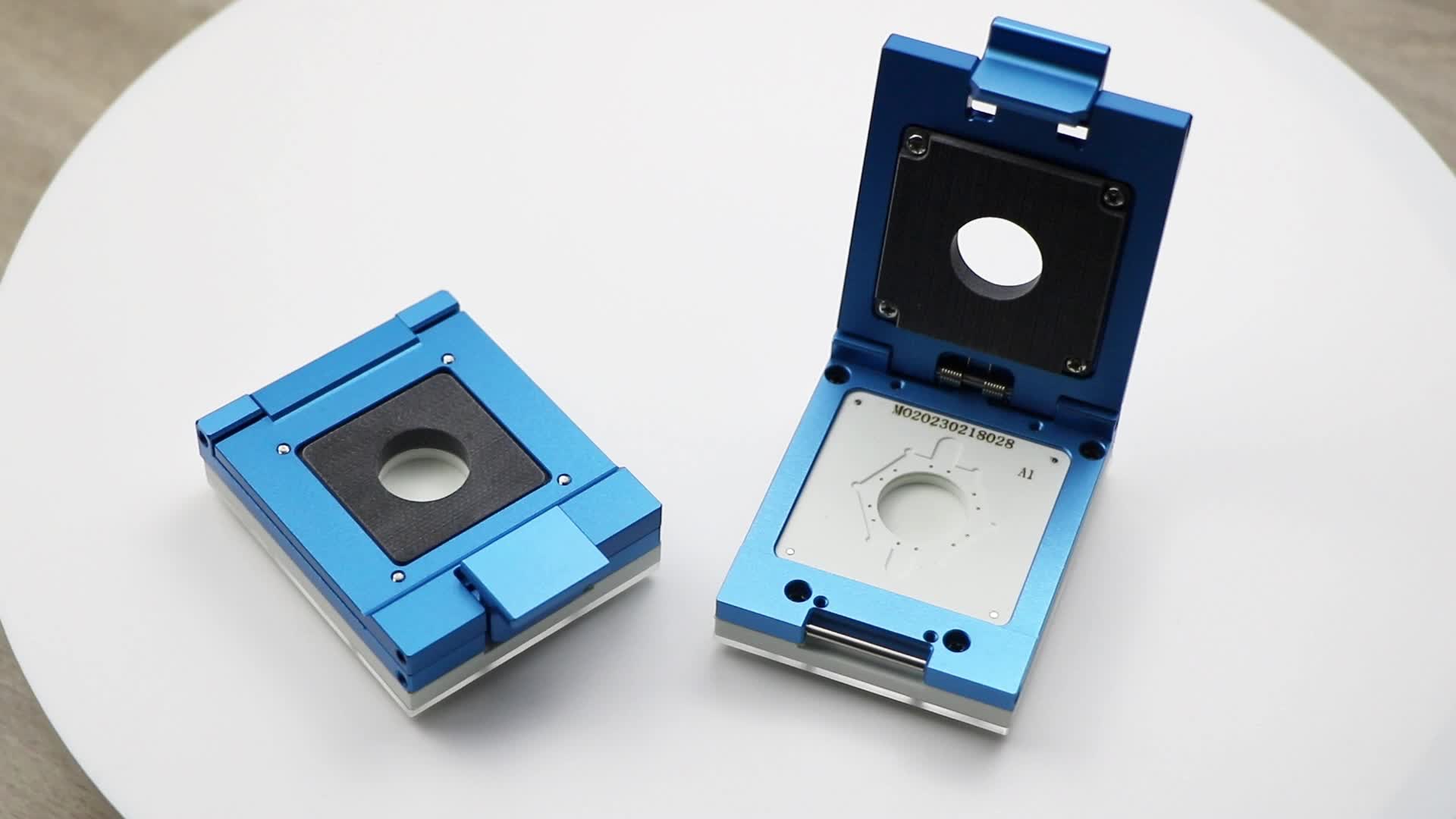 hmilu鸿怡电子led灯珠模块测试夹具socket老化座治具工装