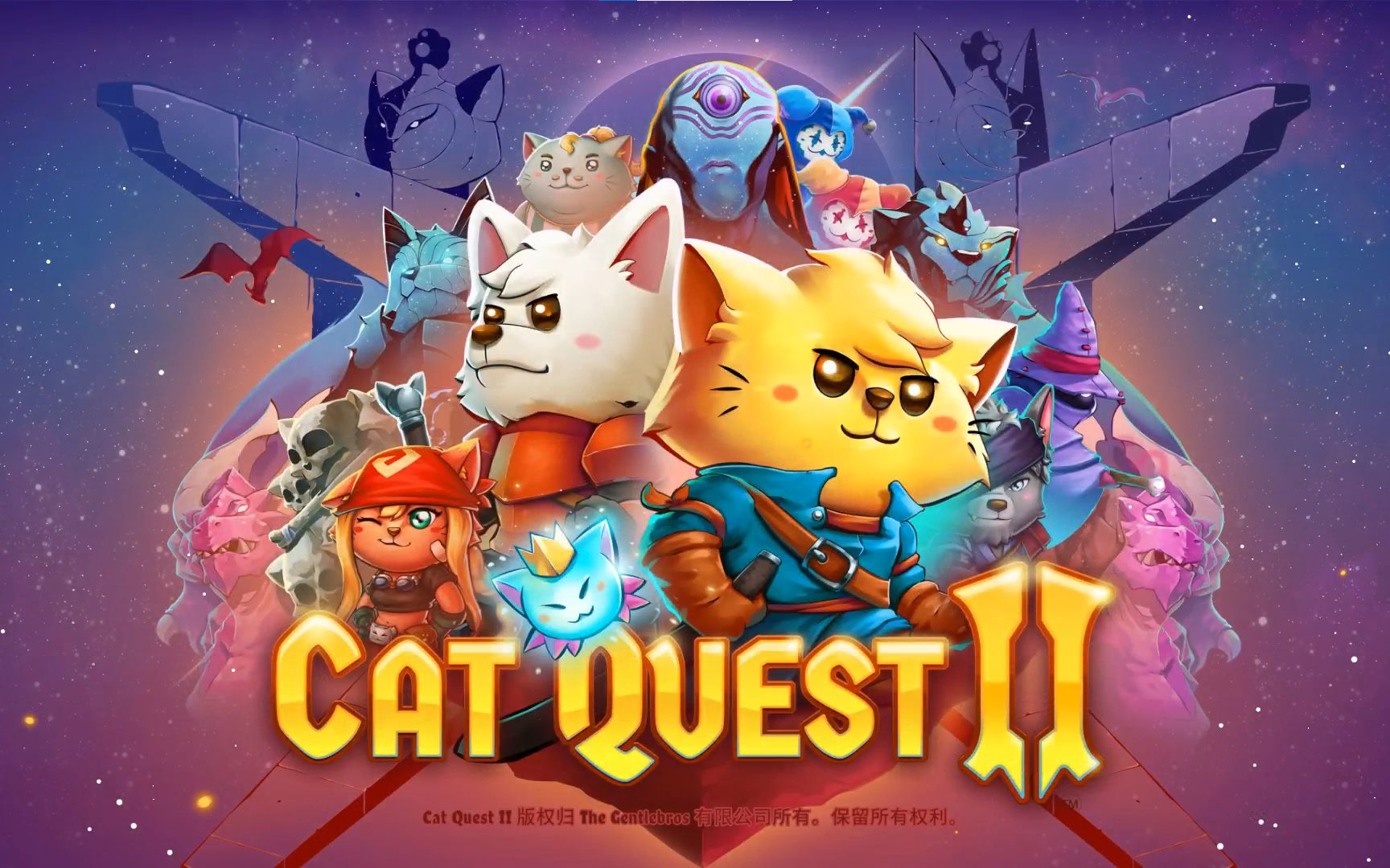 [图]Cat Quest Ⅱ(喵咪斗恶龙2) P.3——轻功水上漂！