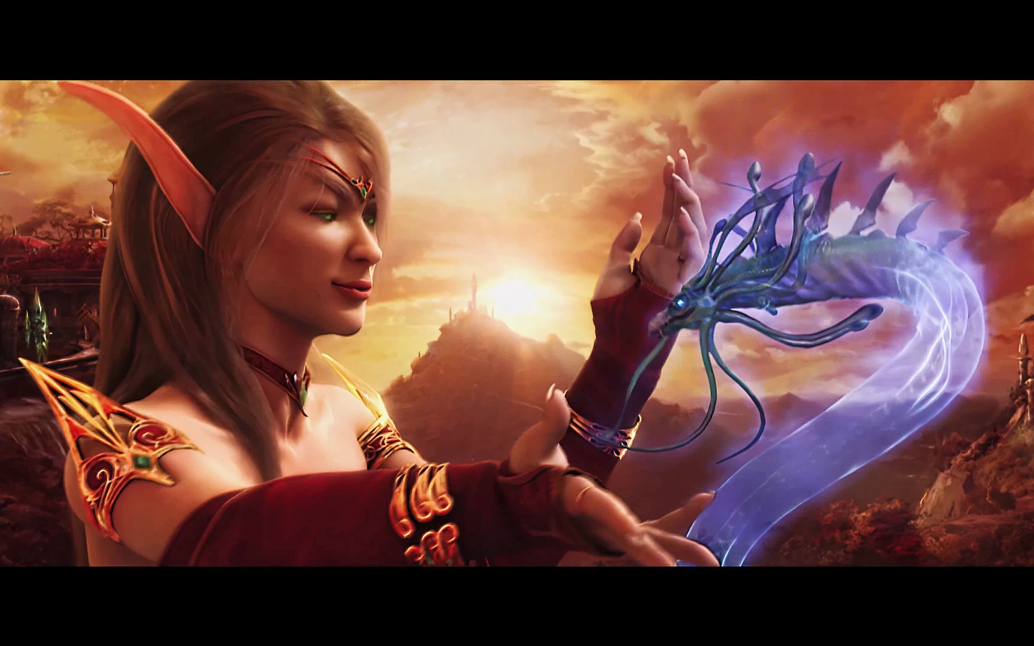 魔兽世界:燃烧的远征 4k修复cg world of warcraft burning crusade