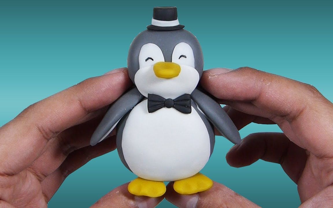 【手办玩偶】腾讯小企鹅走一个_哔哩哔哩 (゜-゜)つロ 干杯~-bilibili