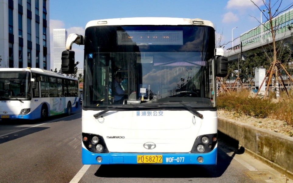 (浦東上南)上海174路(原周魯線b線)公交車召樓路閔瑞路→江航路浦連路