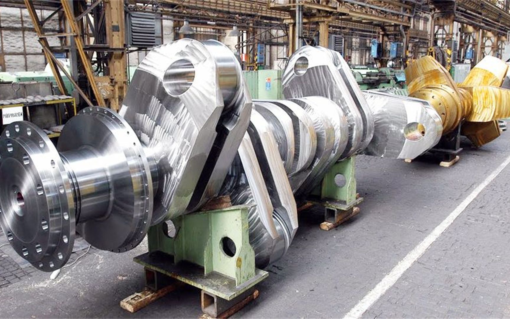 数控机械切割大型工件!干脆利落,这技术不服不行