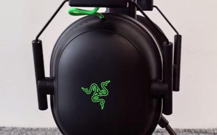 144_razer雷蛇 旋风黑鲨v2专业电竞游戏级耳机#雷蛇 #电竞 #雷蛇 #头