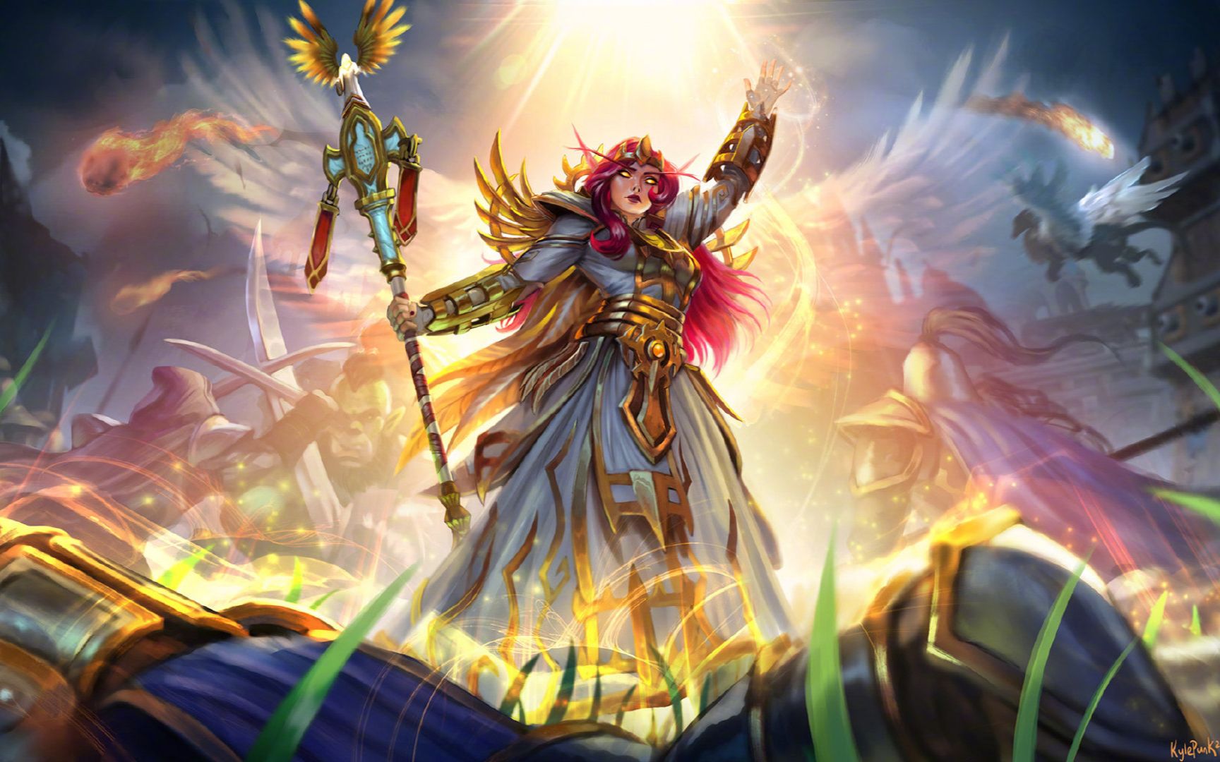 【洛丹伦之战】必须团结一致!圣光不熄,荣耀不弃,血战到底,为了联盟!