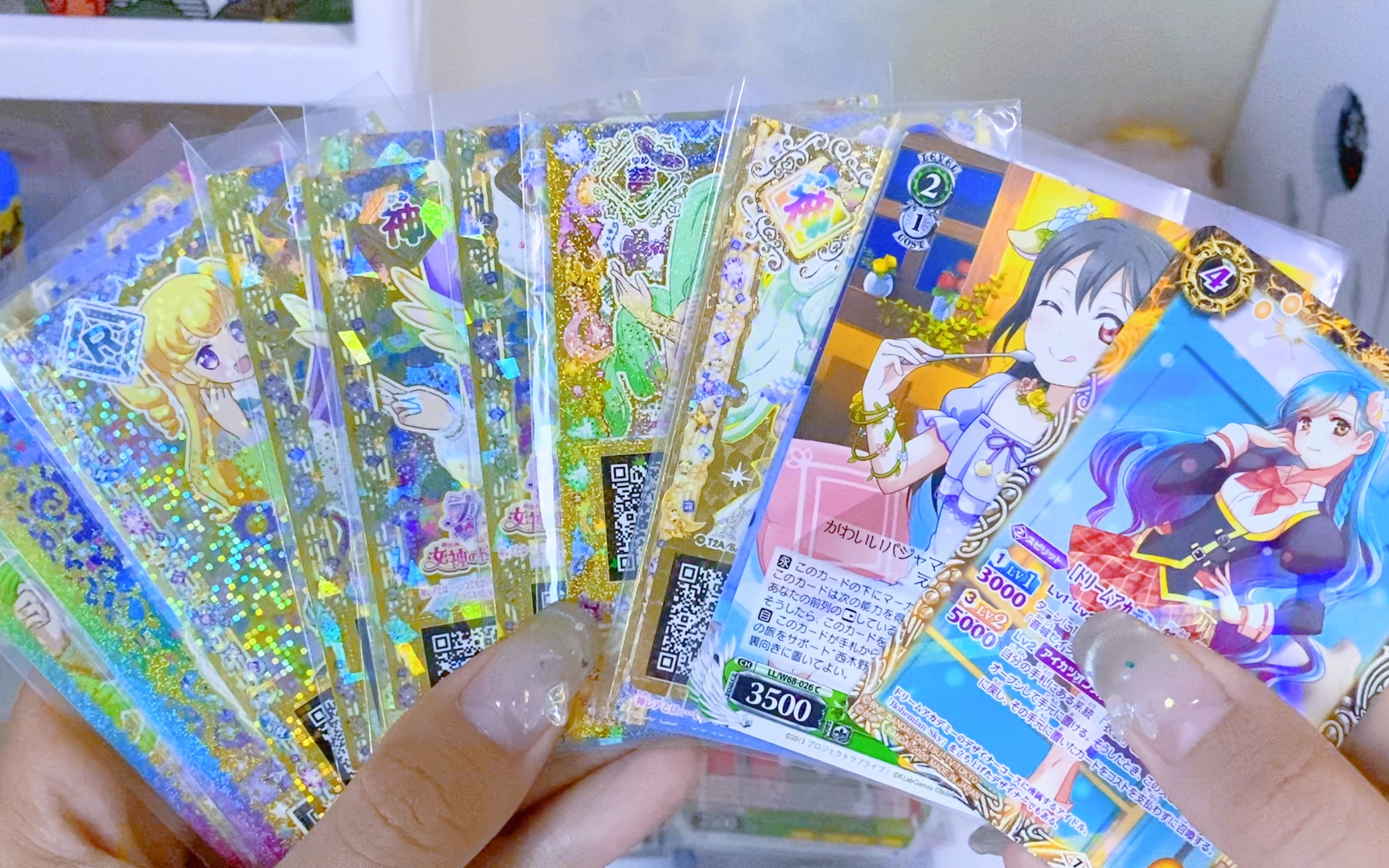 偶像活动美妙天堂lovelive出卡 食玩|神级|扭蛋|未掰|ws