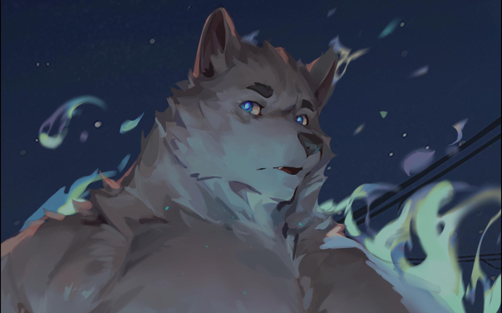 【黑之章】demo月下白狼