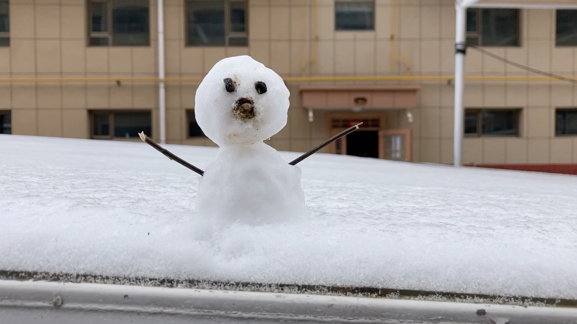 堆個小雪人