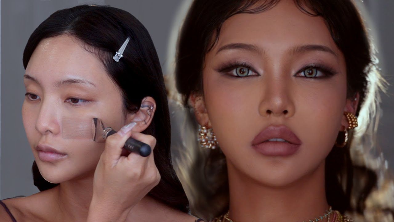 人间黑珍珠7815丰唇后首个化妆视频91【jella】