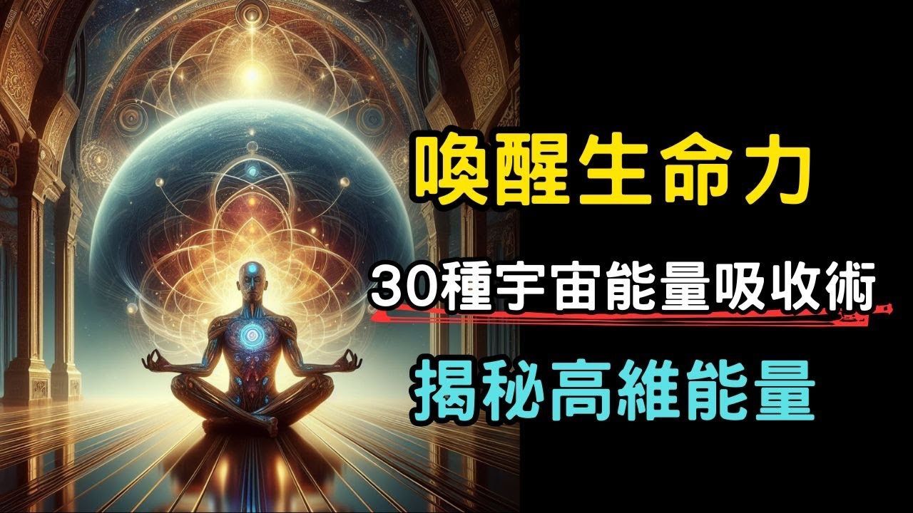 [图]获得宇宙能量的秘法：世界真正的高手，都在悄悄吸收高维能量 | 30种方法，唤醒你的生命力量  开悟  觉醒  灵性成长