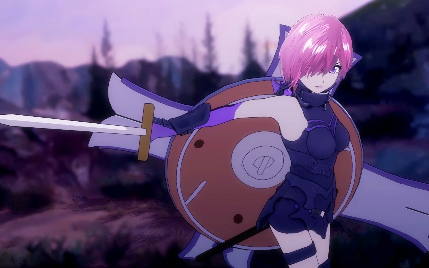 【自制动画】fgo-玛修vs高文——兼普通人出于兴趣自制动画实验阶段