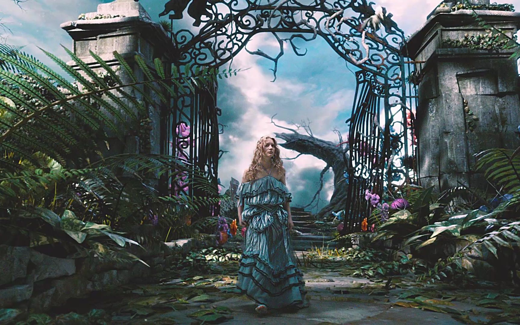 爱丽丝梦游仙境迪士尼这真的是仙境啊