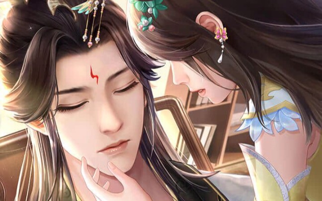 遇见尊上梨花落,弦尘天赐卡牌剧情---柔和睡颜.